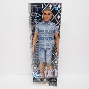 Barbie Fashionistas Ken 13 Man Bun 2016 Mattel Doll